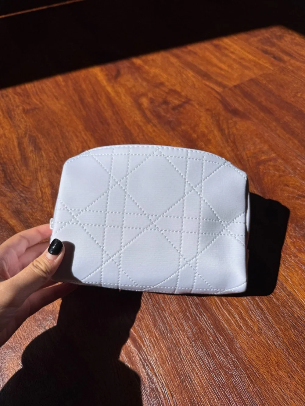 Dior Velvet Makeup Bag